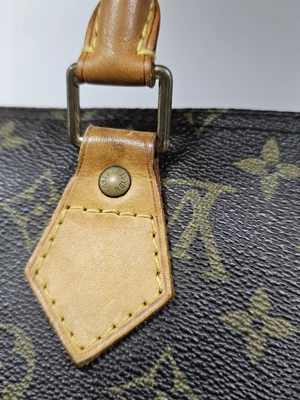 Louis Vuitton Brown Monogram Canvas Travel Bag